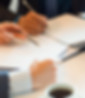 cropped view colleagues working with documents